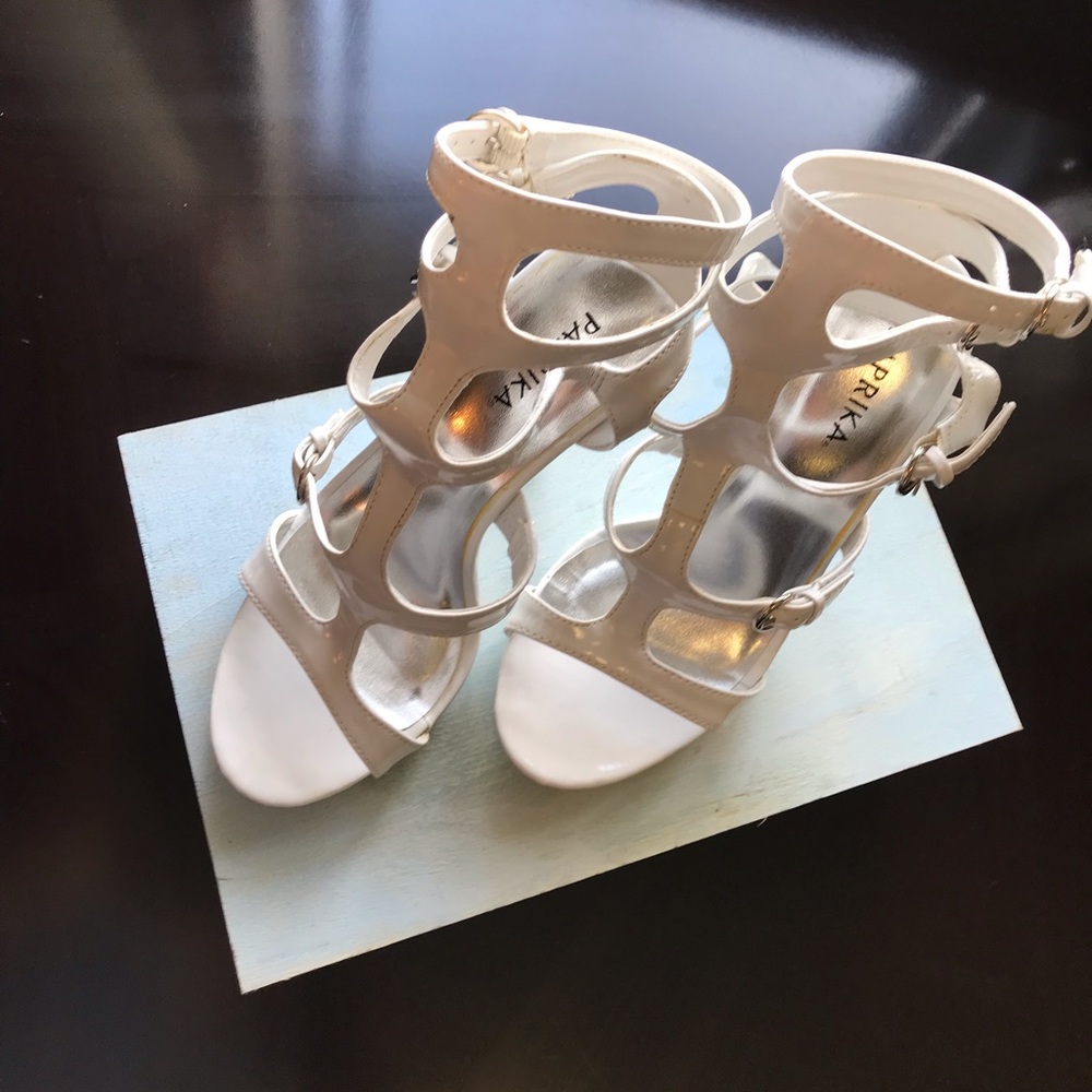 Paprika Strappy Stilettos